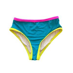 New ~ Beach Lingo Girl's High Waist Swim Bottom Size 14